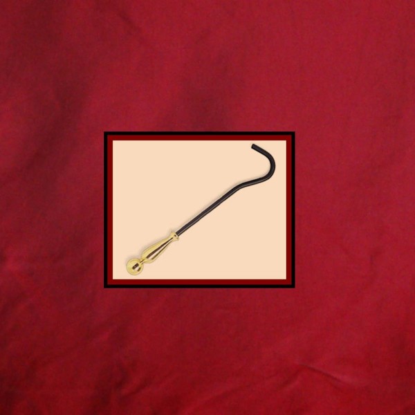 Brass Ball Handled Damper Hook Northshore Fireplace