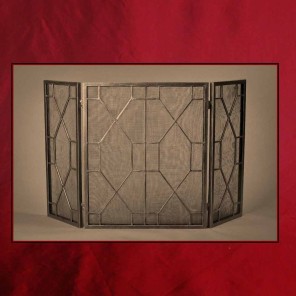 Multi-Panel Fireplace Screen