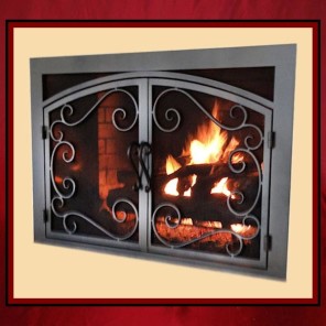 Rectangular Fireplace Door