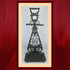 Vintage Wrought Iron Tool Stand