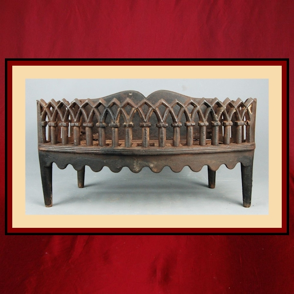 Vintage Cast Iron Decorative Grate