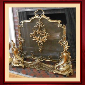 Vintage French Rococo Screen