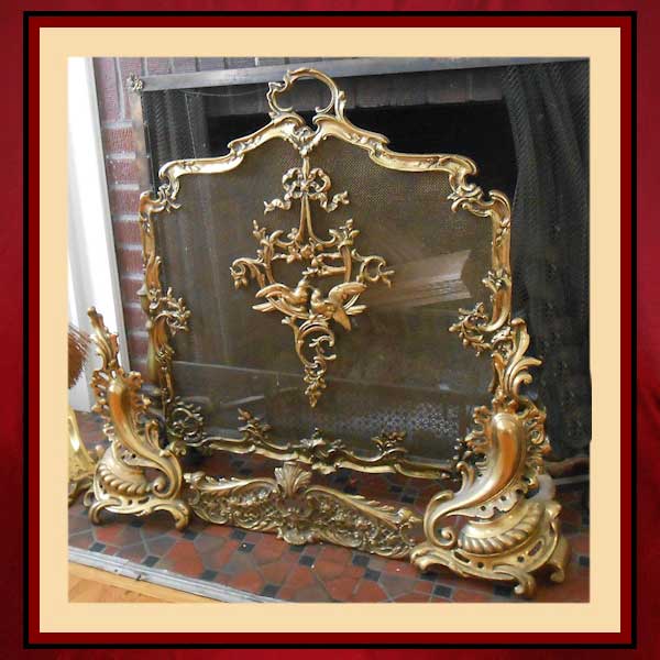 Vintage French Rococo Screen