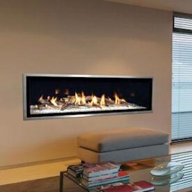 Contemporary Linear Gas Fireplaces by: